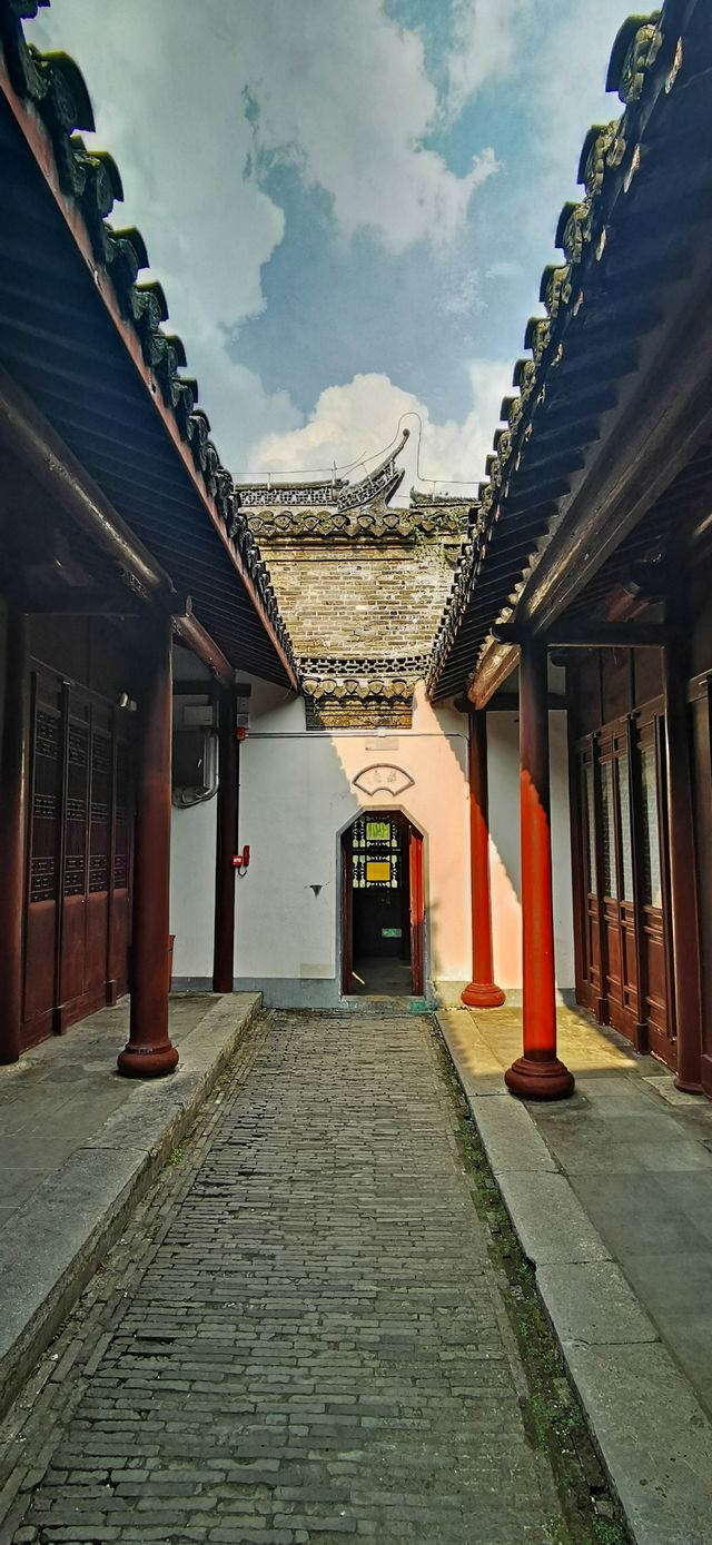 「眾水匯聚，以水繪園」——如皋•水繪園。
