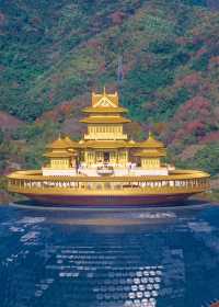 寧波奉化｜雲頂天宮 金色佛殿｜彌勒聖壇