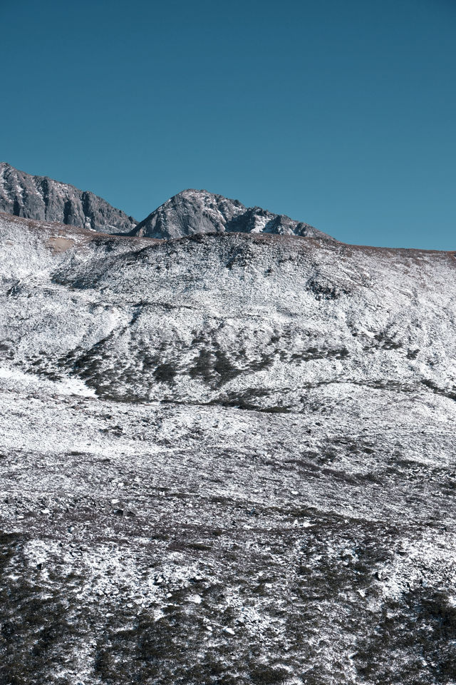 野馬海子徒步—遇見雪山下的藍冰湖泊