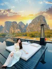 這樣旅行真不累！來陽朔躺著就把美景看了