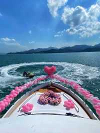 情人浪漫玩法，遊艇派對便宜又封神。