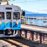 熱海·稻取 ｜ 伊豆觀海列車，邂逅絕美海景🌊