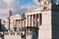 Trafalgar Square: The Perfect Sunshine