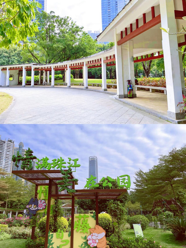【城市入面偷到靜｜珠江新城背後，竟然藏住一個咁舒服嘅地方】