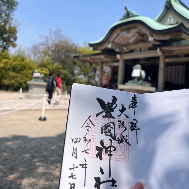 大阪城🌸櫻花和天守閣的適配度100%‼️