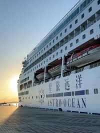 鼓浪嶼號郵輪遊｜像一場搖搖晃晃的夢🛳️✨