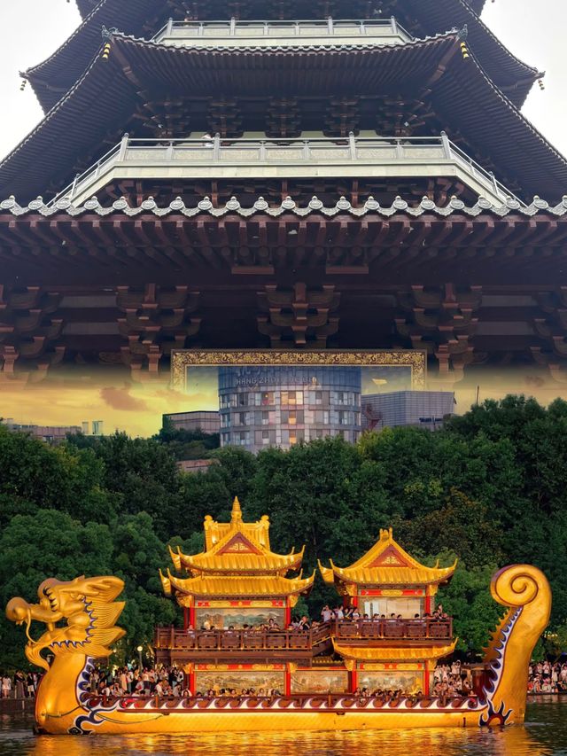 總要吹一吹西湖那溫柔的晚風吧～