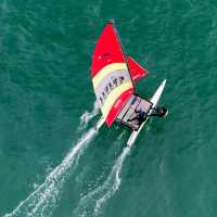 ⛵️【西貢海灣吹風!Hobie帆船賽靚到想落海】