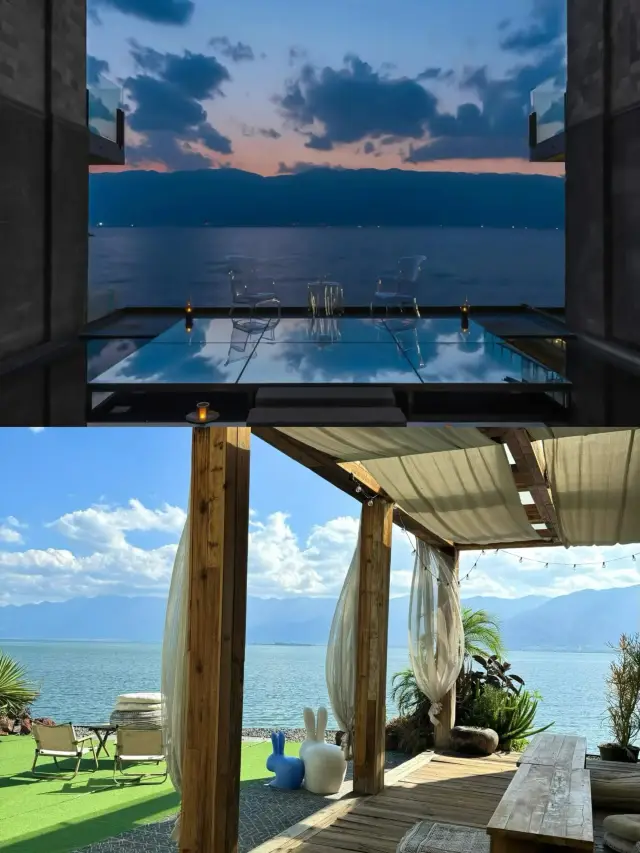 Dali! Newly opened! 270° view of Erhai Lake from your bed, 899/3 days