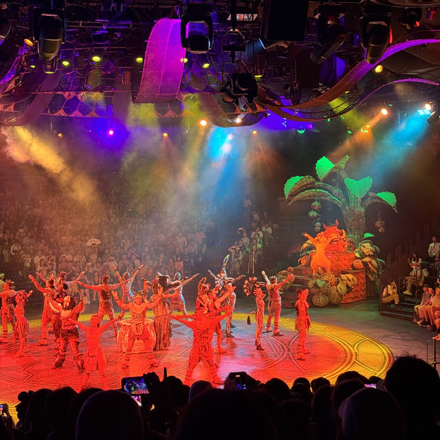 【香港ディズニー】おすすめ室内エンターテインメント フェスティバルオブザライオンキング🦁