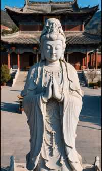 「一殿一世界，一塑一菩提」
觀音堂