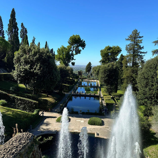  【羅馬周邊隱世寶地！埃斯特莊園的水之魔法✨】