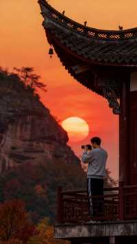 地點：安徽·齊雲山 友情提醒：這不是黃山，是皖南的道教仙山！ 之前一直覺得黃山已經美到頂