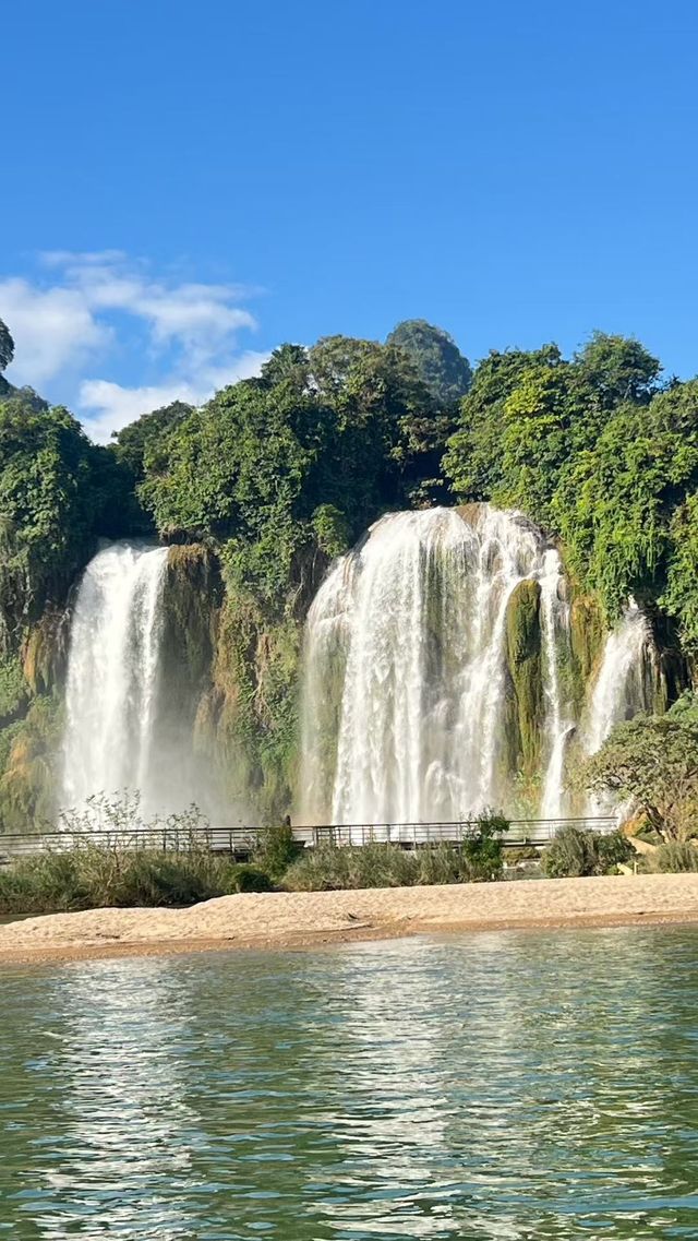 德天瀑布｜誤入仙境的跨國瀑布之旅