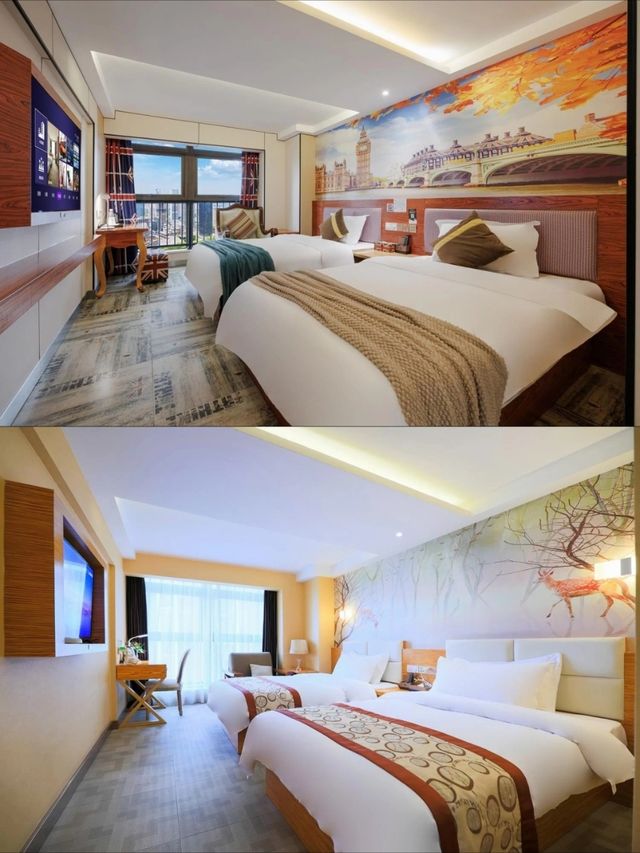 重慶機場旁寶藏酒店國博/趕飛機住這絕了！