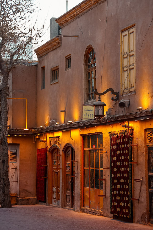 喀什夜景丨冬日的溫暖柔光 喀什夜景丨冬日的溫暖柔光