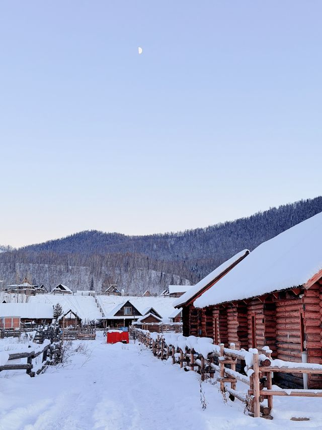 阿勒泰的冬，藏著禾木的藍調浪漫