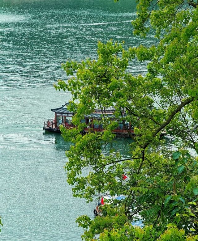 週末遊瀛湖：70元門票換來了一幅山水畫