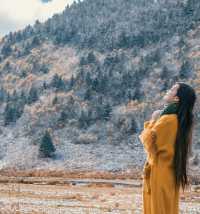 自駕川西一場大雪,川西有了冬日氛圍
