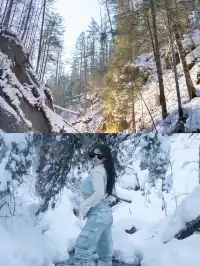 閨蜜旅行必看在雪谷拍出最美合影！！