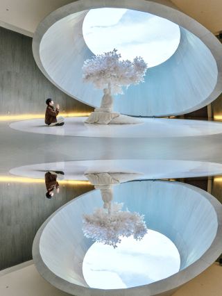 After visiting the Nanjing Museum, I went to the Grand Bao'en Temple Ruins Museum.