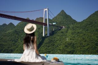 Yellow Fruit Tree Summer Getaway｜Cool Off in a Forest Pool