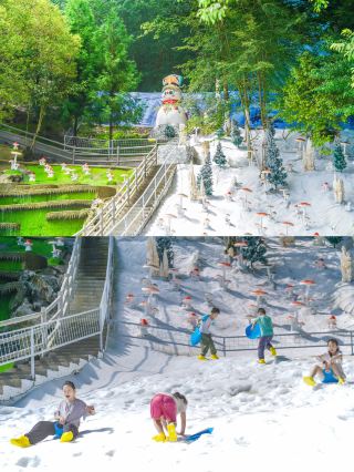 Escape the summer heat in Chengdu by heading straight to Jiuhuang Mountain for a 0℃ lifestyle