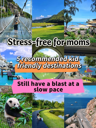 5 low-stress family travel destinations where you can enjoy a slow pace!