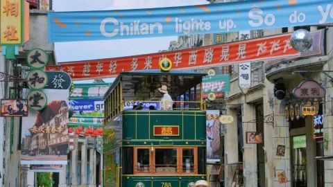 親子漫遊城市街頭日常🥰 — traveler post in 江門