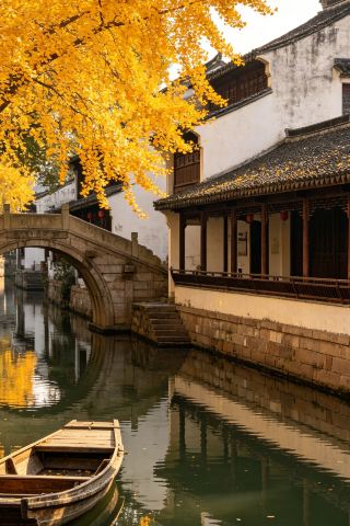 An authentic, always-free Jiangnan ancient town