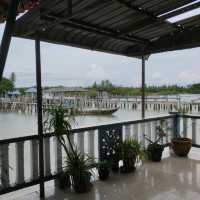 fishing resort at tanjung piai. 