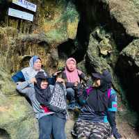 Challenging caving and hiking trails