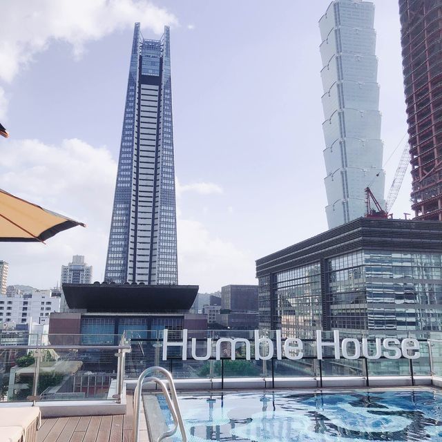網美必拍泳池👙📍Humble House Hotel 寒舍艾麗酒店 