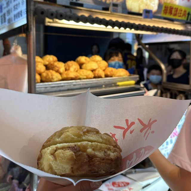 台湾:台北 饒河街觀光夜市 ˗ˏˋ 台湾メロンパン!?   ˎˊ˗