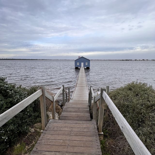 Enchanting Charm: The Blue Boat Shed