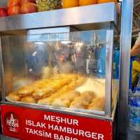The Bustling Taksim Square In Istanbul