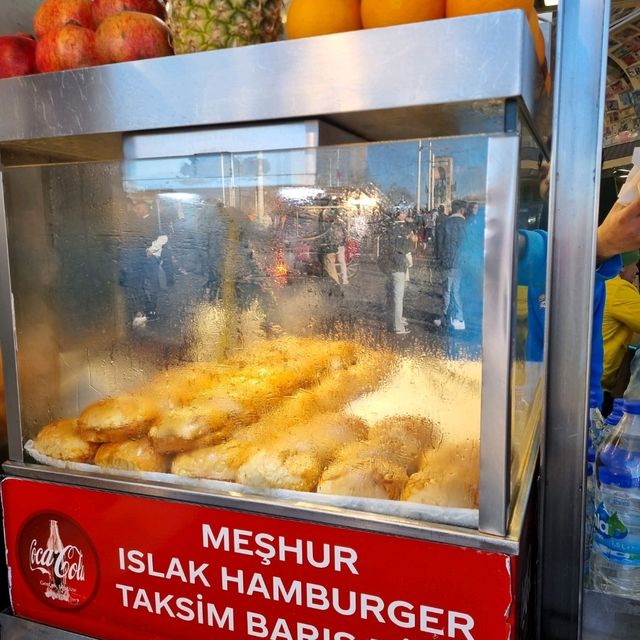 The Bustling Taksim Square In Istanbul