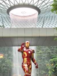 สนามบินชางงี ธีม hero Marvel