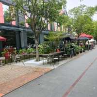 Cycling at Nanson road