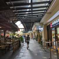 A beautiful modern shopping mall in Manila