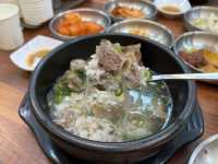 렌틸콩으로 만든 국수와 갈비탕이 맛있는 홍주의소반!