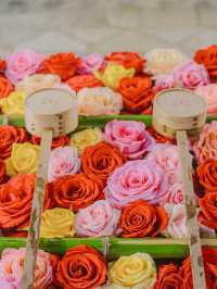 【京都楊谷寺】花手水と紅葉🍁両方楽しめるスポット