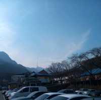 계룡산 동학사 상점가 수통골입구 팬션투어