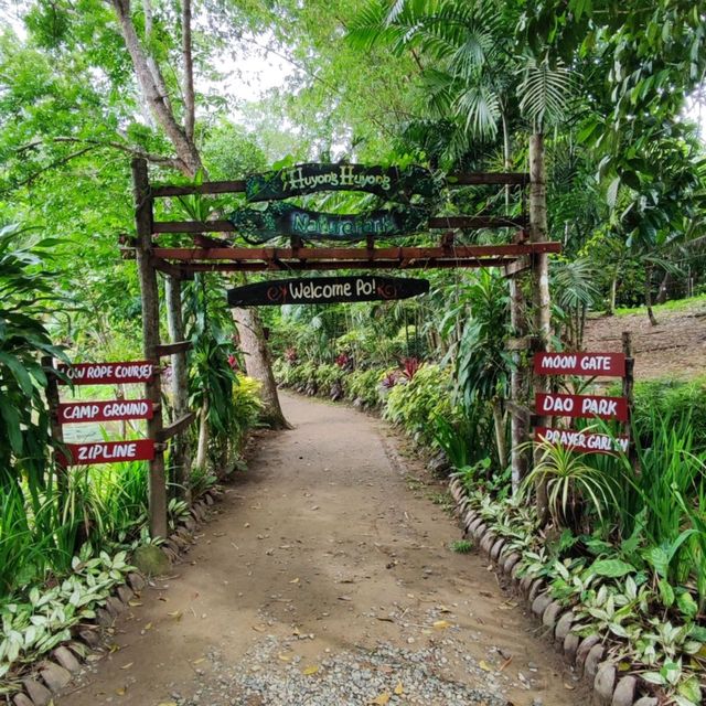 RELAXING NATURE PARK AT TAGUM CITY