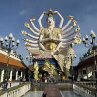 วัดปลายแหลม ชมเทวรูปองค์ใหญ่
