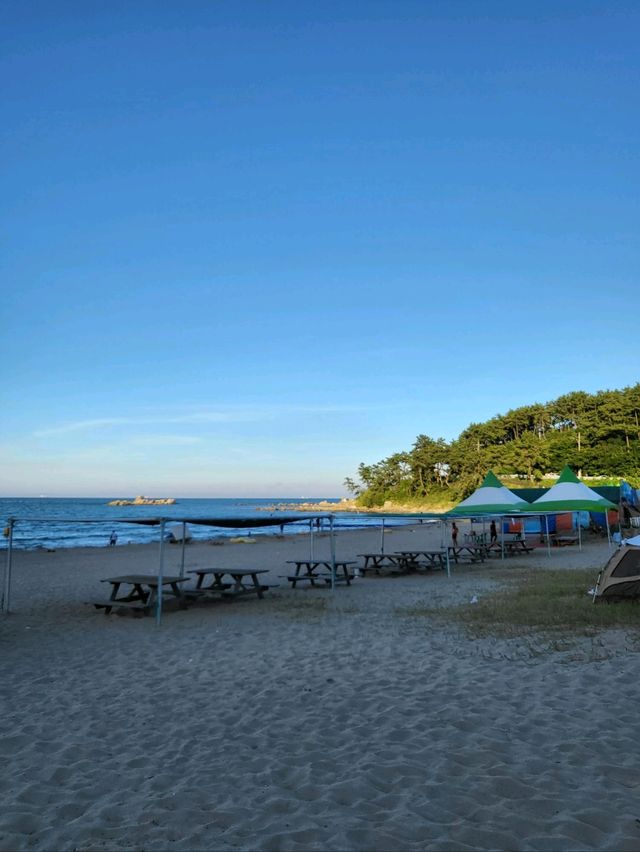 조용하고 한적한 프라이빗 비치 솔개해수욕장🏖