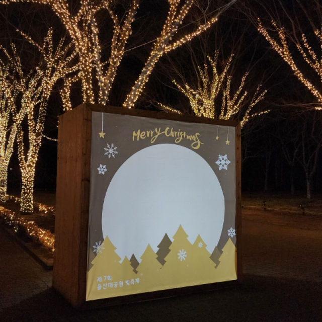 울산대공원 겨울 빛축제🎄❣️