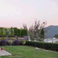 八仙嶺和大帽山 , 浮圖夕照！風景絕佳！