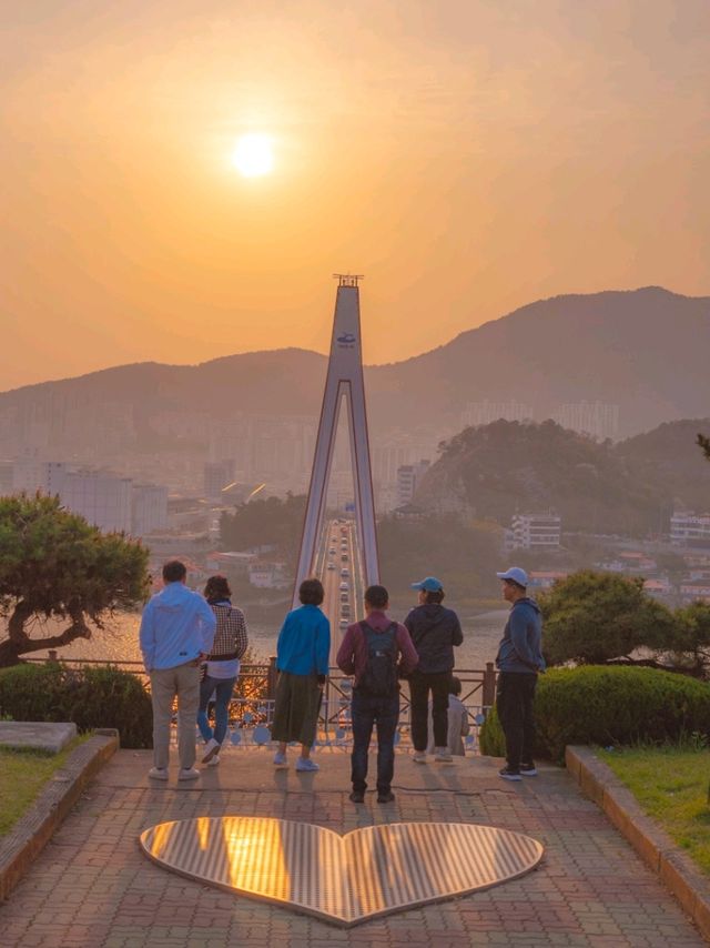 환상적인 여수 일몰을 만날 수 있는 그곳 "돌산공원"