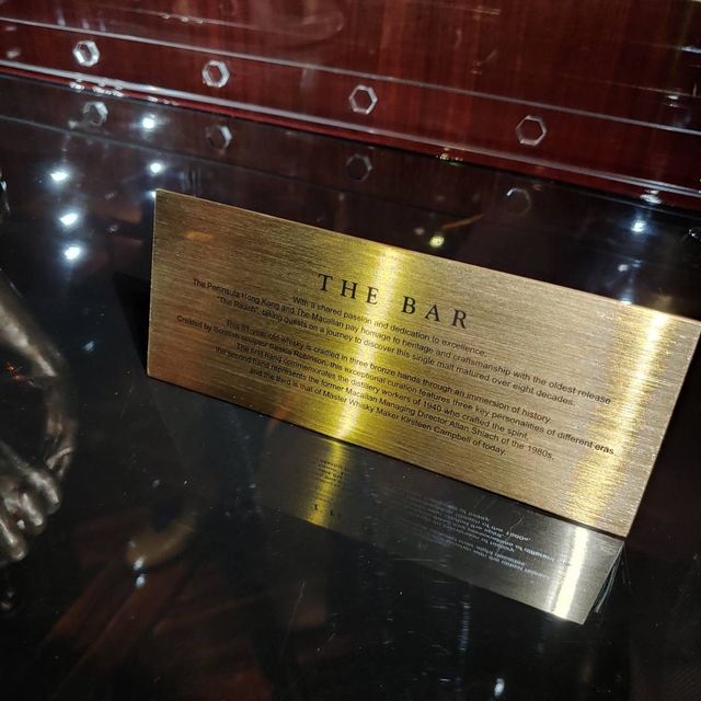 香港半島酒店慶祝95周年酒吧展稀有威士忌及供應新雞尾酒